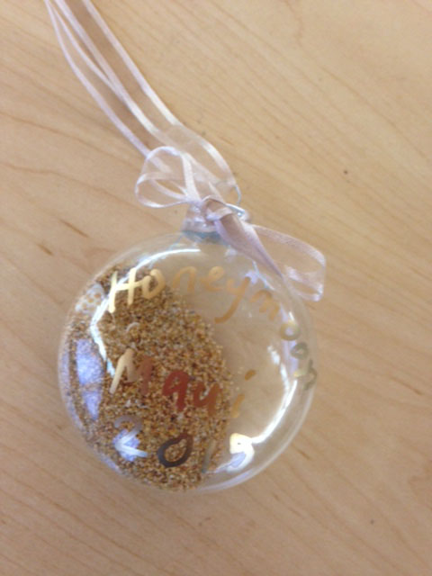 Photo of keepsake ornament